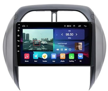 SAFWEL L6Pro Android 11 Todo en uno Radio Reproductor Multimedia Apto for Toyota RAV4 2003-2005 navegación GPS 4G WiFi Carplay Auto 2din (Size : L6X(2-64GB)-0)