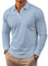 Long Sleeve Polo Shirts for Men Moisture Wicking Outdoor Workwear Office Casual Collared Shirts Fall (UK, Alpha, XXL, Regular, Regular, #4)