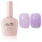Imtiti Smalto gel per unghie, smalto gel viola traslucido UV/LED per manicure e pedicure fai da te (10ML-974)