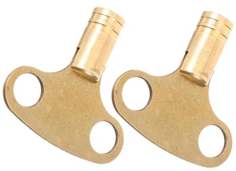 PartyKindom 1 Jeu Radiateur Nettoyant Essuie-glace De Cou Rafraîchissant Adaptateur De Modification Gel Supports De Tige Fixes Décrochage Gonfler Doublure Air Cuivre Pur Golden 2 Pièces