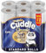 3 Ply Unscented Quilted Toilet Rolls Bulk Buy - 72 Pack Luxury Toilet Paper – Super Soft Classic Loo Roll for Comfort and Easy Flush Embossed Toilet Tissue by Panda Cuddle