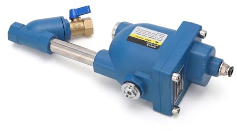 Zenithaur Luftkompressor Automatisches Abflussventil, 2,5 mPa Pneumatische Entwässerungsventil -Aluminiumlegierung für einen effizienten Gasfluss, DN15 -Einlassloch