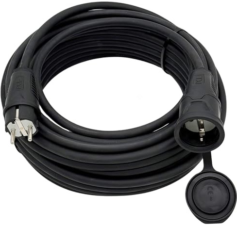 Schuko Verlängerungskabel 230V IP54 Stromkabel H07RN-F 3x2,5mm² 3m