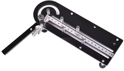 Drahtbieger – Präzisionskabelformung, manueller, robuster Karbonstahlhebel, 1–25 quadratischer Draht-Kapazität, 500 g Gewicht, industrielles Finish für Elektriker, Werkstatt, Garage