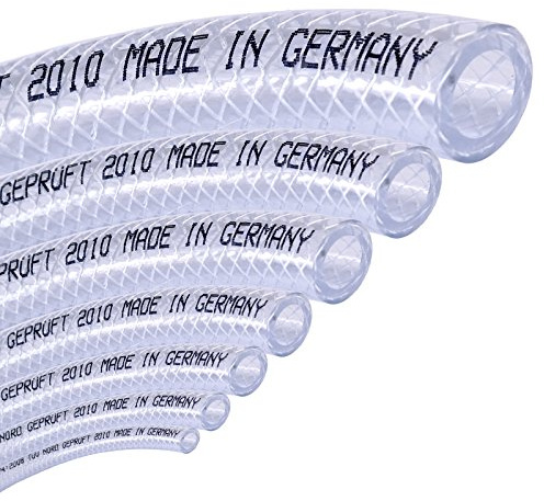 19mm (3/4 PVC Geflochtener Schlauch Wasserschlauch Luftschlauch Schlauch Lebensmittelschlauch Pumpe - Meterware