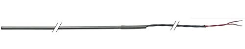 Mareno Temperaturfühler für Fritteuse FR92G22T, FR94G22T Anschluss 2-adrig Pt100 Fühler ø4x350mm -100 bis +450°C Kabel 0,85m