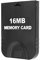 SING F LTD 16MB Wii Memory Card Capacity Black for Nintendo Gamecube or Wii System Storage GC