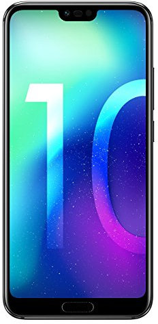 Huawei Honor 10 Dual SIM (COL-L29) 64GB UK SIM Free 4GB RAM Midnight Black (Certified Refurbished)