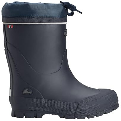 Viking Jolly Warm, Stivali da Pioggia Unisex - Bambini e ragazzi, Blu (Navy Grey), 27 EU