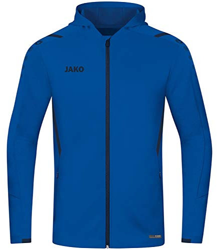 JAKO Herren Kapuzenjacke Challenge, Royal/Marine, 3XL