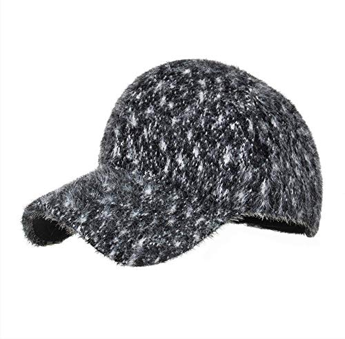 Herren Kappe Hut Winter Baseball Hut Für Männer Frauen Trucker Hüte Outdoor Warm Schwarz Pink Snapback Cap-Black_Baseball_Cap_Adjustable