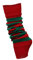 GA COMMUNICATIONS NEW WOMENS RAINBOW FLORESCENT STRIPE LEG WARMER 80'S TEEN FANCY DRESS DANCE WARE