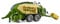 bruder 02033 - Krone Big Pack 1290HDP VC con 2 balle quadrate, agricoltura, rotopressa, trattore