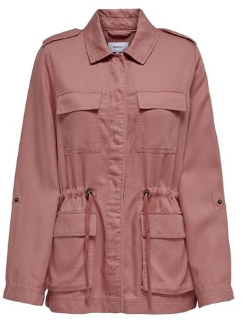 ONLY ONLKENYA Life Utility Jacket CC OTW, Canyon Rose, S aux Femmes
