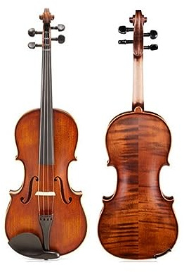 SCTOU Geige Violine Für Erwachsene, Anfänger, Handgefertigtes Massivholzinstrument, Einstiegsprüfung, Professionelles Spielen Mit Ahornboden (Color : 1/8)