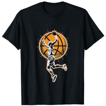 Dunking Basketball T-Shirt