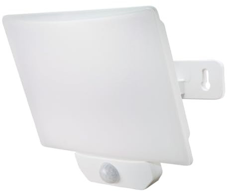 Projecteur LED Blanc 50W, 4150 lumens, IP44, 4000K, détecteur de mouvement, éclairage écran 100%, fixation orientable, garantie 5 ans - Tibelec