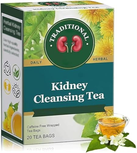 Healthy Organic Kidney Cleansing Tea, Traditional Herbal Kidney CleansingTea, Herbal Kidney CleansingTea, 20 Bags/Box(1box)