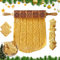 UQTUKO Geprägte Nudelholz, Teigroller Weihnachten Präge Nudelholz mit Muster 3D Holz Nudelhölzer DIY Küchenwerkzeug für Gebäck Cookie Bäck Küchen