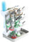 Celuicion Trockenständer Babyflaschenr Vertikaler Flaschentrockner Halter Platzsparender Stand Trockenständer für Babyflaschen und Pumpenteile Reinigung