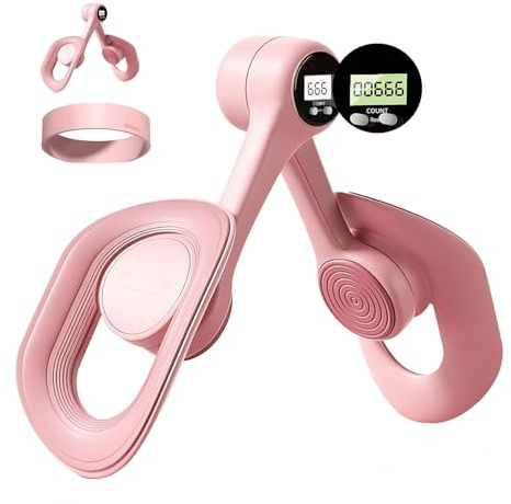 Kegel Pelvic Floor Trainer for Women with Counter, Inner Thigh Muscle Master Exercise Devices, Leg Strengthener Workout Exerciser Equipment for Home Use