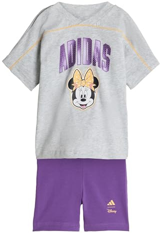 adidas Unisex Kids DISNEY MINNIE MAUS T-SHIRT-SET