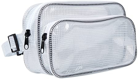 NOTAG Unisex Crossbody-Tasche, antistatisch, Reinraumingenieur, Werkzeugtasche, wasserdicht, transparent, PVC, Schultertasche