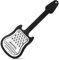 HABITZ Rallador De Queso Portátil Multifuncional con Forma De Guitarra De Acero Inoxidable con 3 Superficies De Molienda Rebanador De Cocina Rallador Y Mango For Verduras,Frutas Y Ensaladas