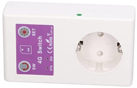 Acouto Socket télécommandé Intelligent 4G Prise avec Capteur de Capteur de Température SOCKETSMART PLIG SOGKETMINI OUTLETSMART 4G OUTLETREMOTE CONTRÔLE PLINGIntelligent
