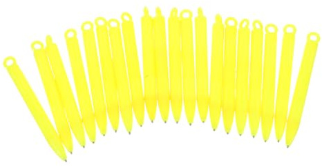 Stylo à Dessin Magnétique de Rechange, 20 Pièces, Plastique Jaune | Stylo à Dessin Magnétique, Stylet pour Tableau Blanc, pour Tableaux D’écriture Magnétiques, Usage Polyvalent