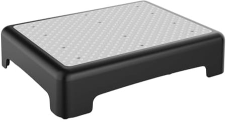 rutschfest Halbstufe, 9cm Stehhilfen Für Erwachsene, Tragbarer Fußschemel Leiter Mit 181 Kg Tragkraft, Für Senioren, Dusche, Badewanne, Auto, Outdoor