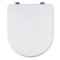 Abattant WC compatible Marina Gala (modèle horizontal avant 2007) – Siège de toilette en bois laqué – Charnières métalliques – Installation et nettoyage faciles – 36 x 41 x 5 cm