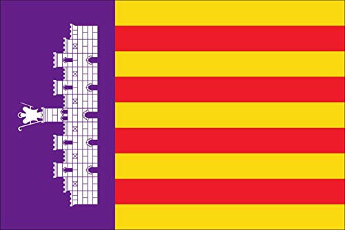 flaggenmeer® Flagge Mallorca 120 g/m² ca. 40 x 60 cm