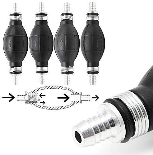Fuel Primer Bulb Valve - Non Return Valve - Petrol Diesel Oil - 6mm