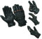 EVO Fitness Motorradhandschuhe Herren Frau Thinsulate 3M Hipora Winddicht Wasserdicht Winter Allwetter Motocross MTB Thermal Carbon Shell Fiber Motorrad Handschuhe Touch Kompatibel (Schwarz, L)