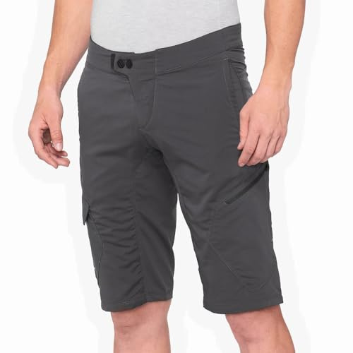 100% MTB WEAR Unisex Ridecamp Black-34 Short, schwarz (schwarz), M