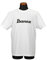 Ibanez Logo T-Shirt für Gitarristen - XL - Gitarren Zubehör, Weiß (IBAT008XL)