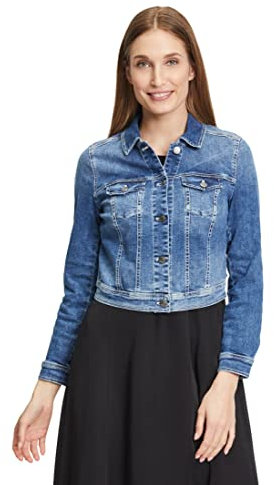 Robe Légère Damen 0253/4093 Jeansjacke, Blue Denim, 44