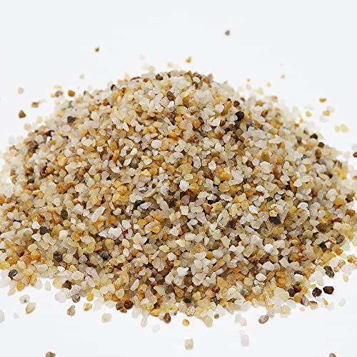 Yousonew 10lbs Coarse Sand Stone for Decorative Rocks Sand Stone,Soil Cover Bonsai,Succulent,Terrarium,Cactus Sand, Aquarium, Garden, DIY,Natural Sand Top Dressing,10LBS