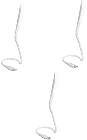 OSALADI Nachttischlampe LED-Tischlampe Leselampe Stehlampe 3 Stücke USB Licht - Helligkeit Laptop Lesenacht Für Computer LED Tings Home Tragbare Lampe Dimmbare Tischlampe LED-Tischleuchte