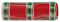 Deko Netzband, 26cm x 9,14m Weihnachten Dekoband Deko Mesh Band, Halloween Deko Netzrollen für Kranzherstellung, Basteln und Weihnachtsdekoration (A)