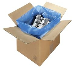 kaiserkraft | VCI-Korrosionsschutz-Seitenfaltenbeutel | blau | B + Falte x H 1250 + 850 x 1800 mm | VE 40 Stk