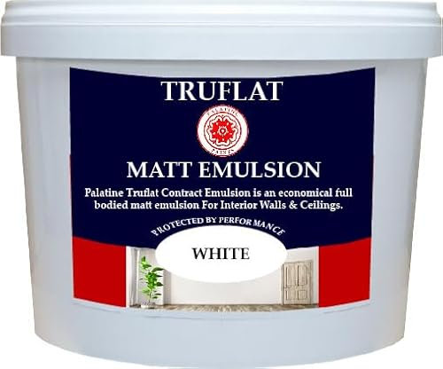 Palatine PaintsProtected By Performance Truflat Contract Emulsion Paint (Magnolia, 10 Litre)