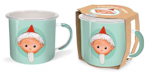 Trötsch Unser Sandmännchen Emailletasse Sandmann: Kaffeetasse Teetasse Geschenkidee Geschenk Tasse Emaillebecher