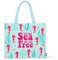 Legami - Borsa da Mare, Borsa Mare Grande, Beach Bag in Materiale Rinforzato, Borsa da Spiaggia con Chiusura Bottone Magnetico, Tote Bag, Sostiene fino a 15 KG, 44 x 61,5 cm, Seahorse