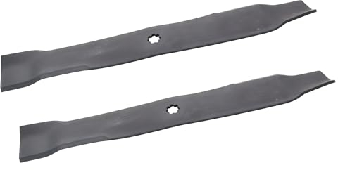 SECURA Jeu de lames (mulching) compatible avec John Deere X300R (107cm) Tracteur de pelouse