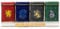 New English Teas Harry Potter Mini Tea Tins with Loose English Teas - House Crests, Gryffindor, Slytherin, Hufflepuff & Ravenclaw