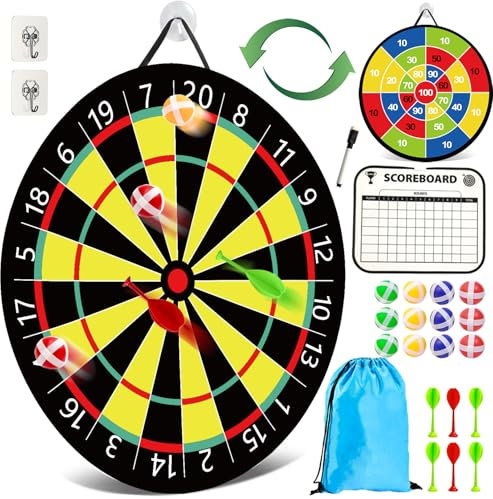Akosuntoys Jeux Exterieur Enfant, Jeu de flechette Cadeau garçon 8-9 Ans Cadeaux de Noël Enfant Jouet Garcon 4 5 6 7 8 Ans Cadeau Noel Enfant Anniversaire Jeux Exterieur enfan