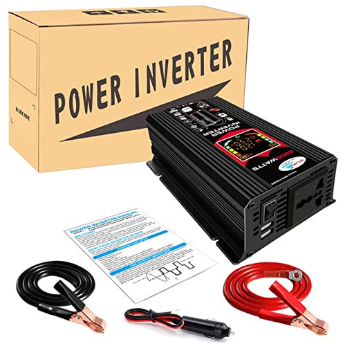 Système de générateur solaire – Kit de panneau solaire avec batterie et onduleur | Panneaux solaires 18 W 18 V | Système monocristallin hors réseau pour maison, abri de jardin, ferme, camping-car