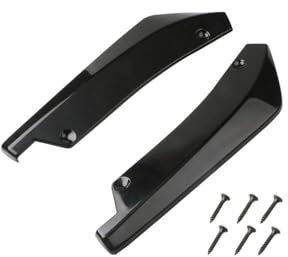 JJQFLB Auto Heckspoiler für Audi A4 S4 B9 A5 S5 Avant Allroad Quattro, Auto Hecklippe Heckstoßstange Diffusor Splitter Lippe, Heckspoiler Heckstoßstangenschutz